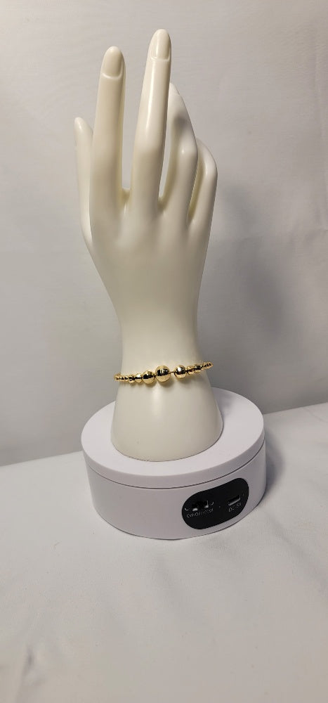 Gold Halo Bracelet