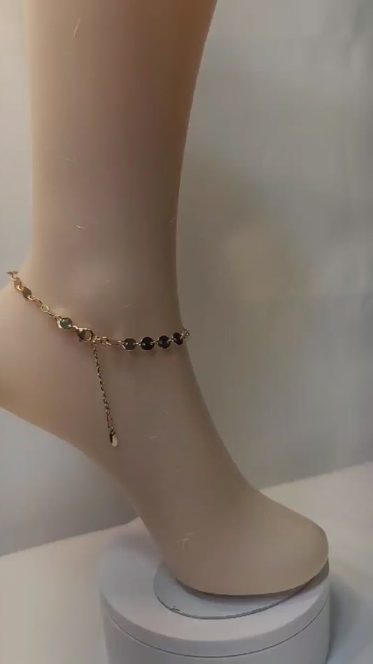 EXCELLENT OVAL SHAPED ANKLET.